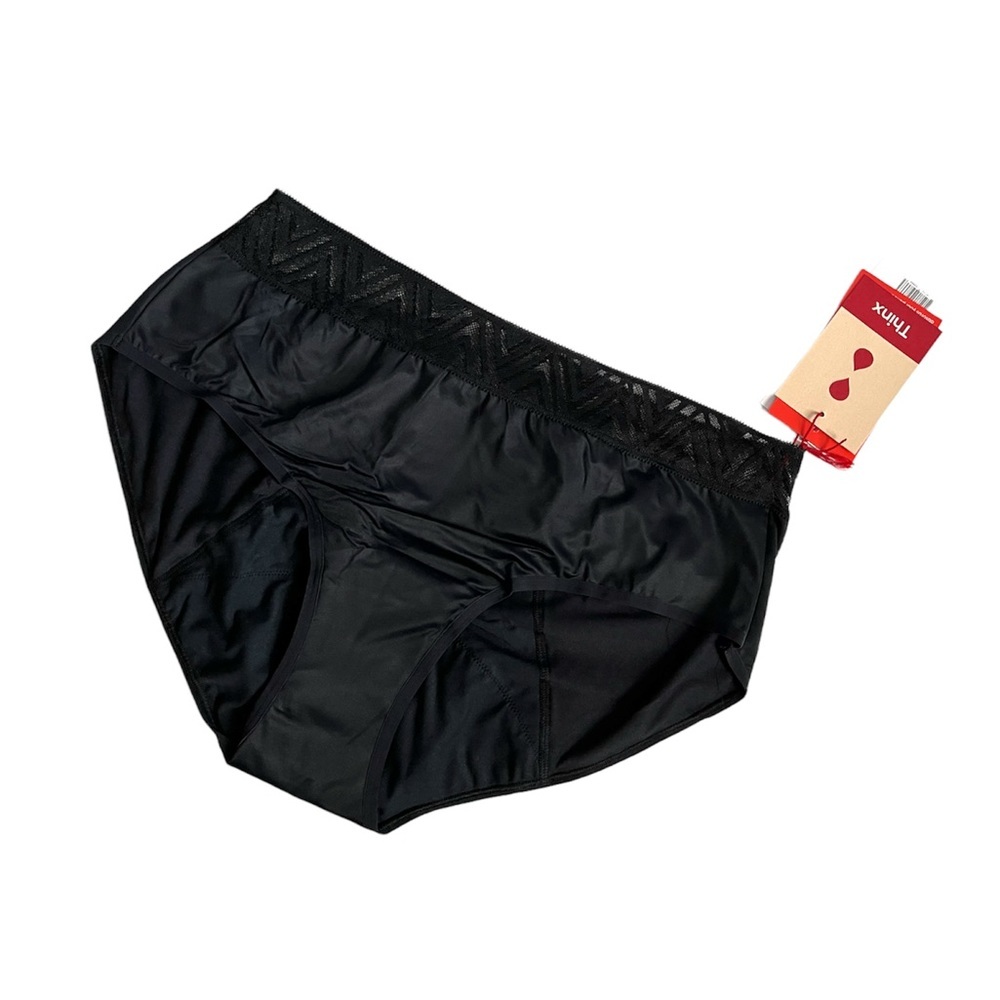 Thinx NWT Noir‎ Hiphugger